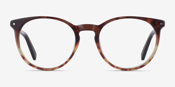 Fleury Brown Floral Acetate Eyeglass Frames