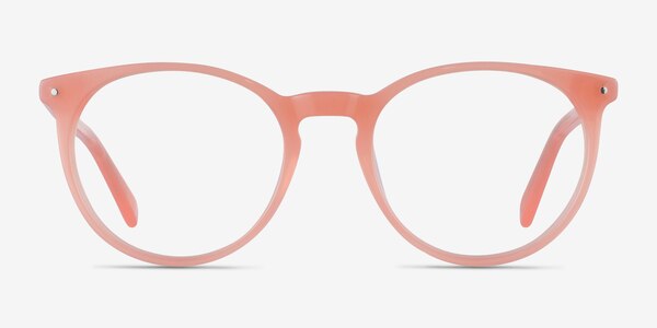 Fleury Pink Orange Acetate Eyeglass Frames