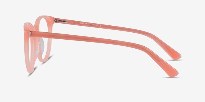 Fleury Pink Orange Acétate Montures de lunettes de vue d'EyeBuyDirect