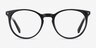 Fleury Black AcetateEyeglass Frames from EyeBuyDirect, Front View