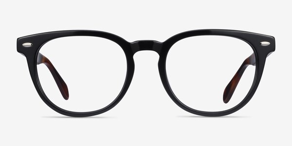 Maeby Noir Acétate Montures de lunettes de vue
