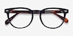Maeby Black AcetateEyeglass Frames from EyeBuyDirect, Closed View