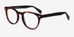 Maeby Dark Tortoise AcetateEyeglass Frames from EyeBuyDirect, Angle View