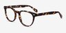 Maeby Tortoise AcetateEyeglass Frames from EyeBuyDirect, Angle View