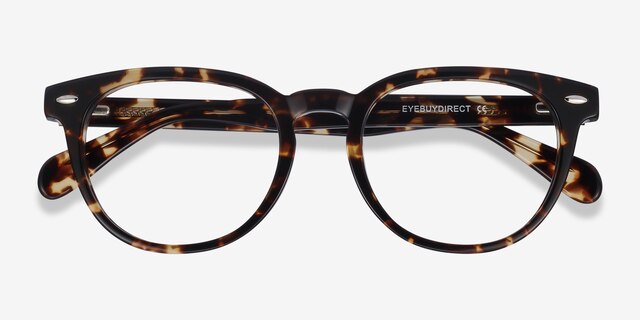 Maeby Tortoise AcetateEyeglass Frames from EyeBuyDirect, Closed View