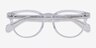 Maeby Clear AcetateEyeglass Frames from EyeBuyDirect, Closed View