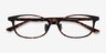 Mabel Tortoise AcetateEyeglass Frames from EyeBuyDirect, Closed View