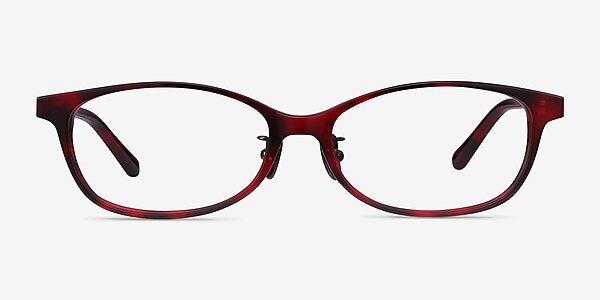 Mabel Red Tortoise Acetate Eyeglass Frames