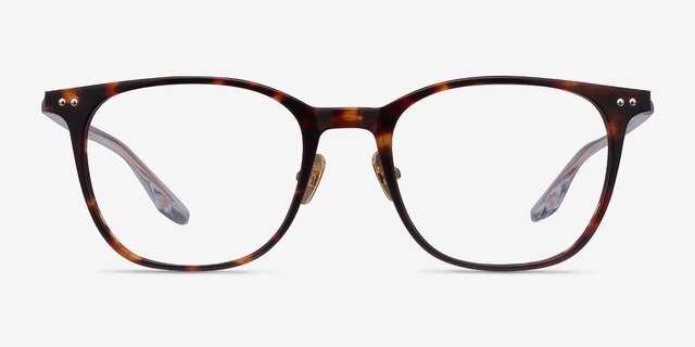 Follow Tortoise AcetateEyeglass Frames from EyeBuyDirect, Front View