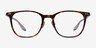 Follow Tortoise AcetateEyeglass Frames from EyeBuyDirect, Front View