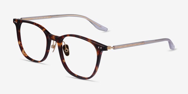 Follow Tortoise AcetateEyeglass Frames from EyeBuyDirect, Angle View
