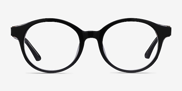 Amata Black Acetate Eyeglass Frames