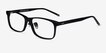 Calling Black AcetateEyeglass Frames from EyeBuyDirect, Angle View