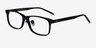 Calling Black AcetateEyeglass Frames from EyeBuyDirect, Angle View