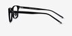 Calling Black AcetateEyeglass Frames from EyeBuyDirect, Side View