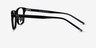 Calling Black AcetateEyeglass Frames from EyeBuyDirect, Side View
