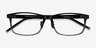 Calling Striped AcetateEyeglass Frames from EyeBuyDirect, Closed View