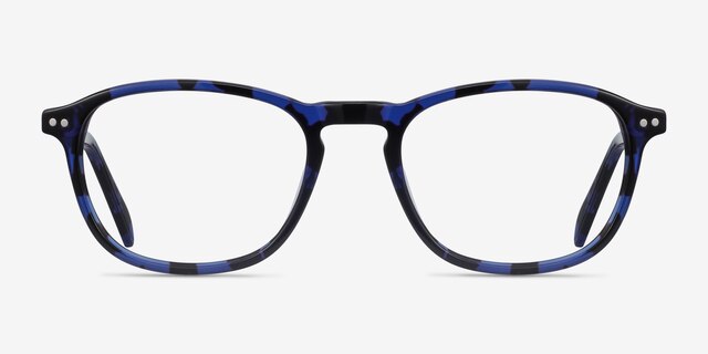 Socorro Blue Tortoise AcetateEyeglass Frames from EyeBuyDirect, Front View