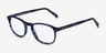 Socorro Blue Tortoise AcetateEyeglass Frames from EyeBuyDirect, Angle View