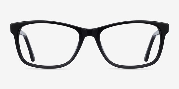 Annett Noir Acétate Montures de lunettes de vue
