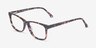 Annett Fleuries AcétateMontures de lunettes de vue d'EyeBuyDirect, Vue d'Angle