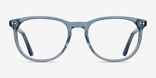 Cherbourg Clear Blue Acetate Eyeglass Frames
