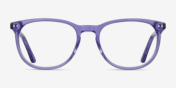 Cherbourg Purple Acetate Eyeglass Frames