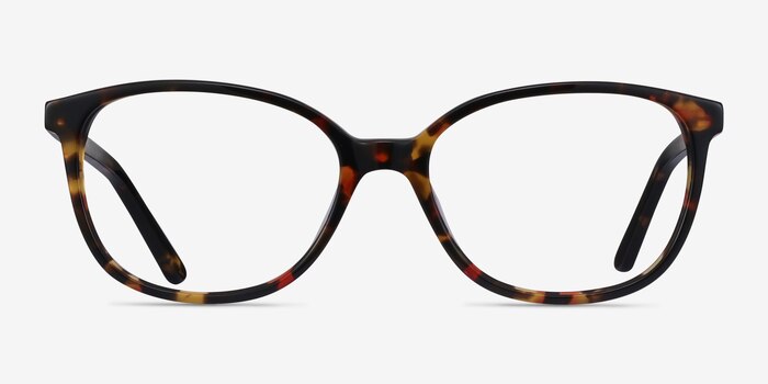 Thelma Tortoise Acetate Eyeglass Frames from EyeBuyDirect
