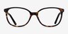 Thelma Tortoise AcetateEyeglass Frames from EyeBuyDirect, Front View