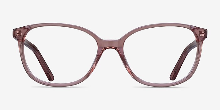 Thelma Pink Acetate Eyeglass Frames from EyeBuyDirect
