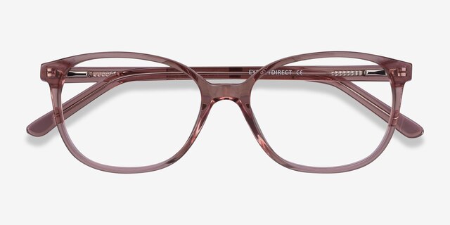 Thelma Pink AcetateEyeglass Frames from EyeBuyDirect, Closed View