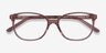 Thelma Pink AcetateEyeglass Frames from EyeBuyDirect, Closed View