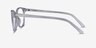 Thelma Clear AcetateEyeglass Frames from EyeBuyDirect, Side View