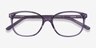 Thelma Purple AcetateEyeglass Frames from EyeBuyDirect, Closed View