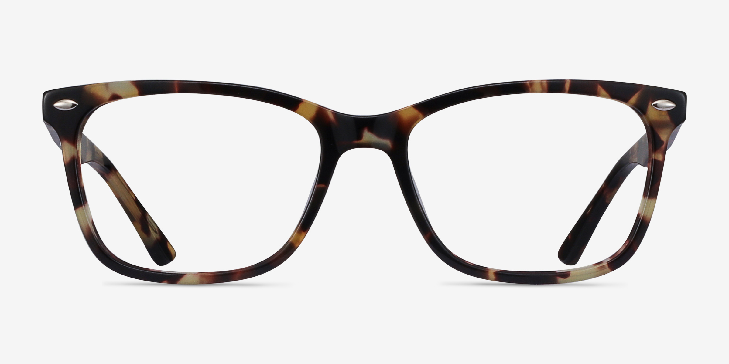 Varda Rectangle Tortoise Glasses for Women | Eyebuydirect