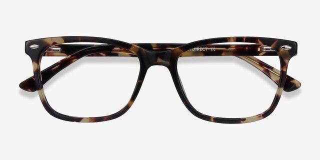Varda Tortoise AcetateEyeglass Frames from EyeBuyDirect, Closed View