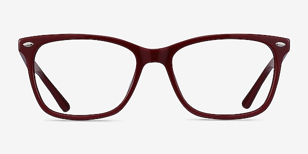 Varda Burgundy Acétate Montures de lunettes de vue