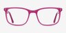 Lugano Fuchsia Pink AcetateEyeglass Frames from EyeBuyDirect, Front View