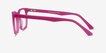 Lugano Fuchsia Pink AcetateEyeglass Frames from EyeBuyDirect, Side View