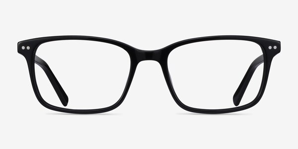 Basel Noir Acétate Montures de lunettes de vue