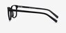 Basel Black AcetateEyeglass Frames from EyeBuyDirect, Side View