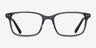 Basel Gray AcetateEyeglass Frames from EyeBuyDirect, Front View