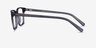 Basel Gray AcetateEyeglass Frames from EyeBuyDirect, Side View