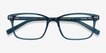 Basel Green Blue AcetateEyeglass Frames from EyeBuyDirect, Closed View