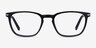 Camille Black AcetateEyeglass Frames from EyeBuyDirect, Front View