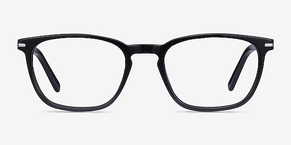 Camille Black Acetate Eyeglass Frames