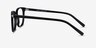 Camille Black AcetateEyeglass Frames from EyeBuyDirect, Side View