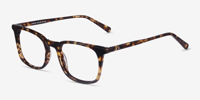 Gabor Brown Tortoise AcetateEyeglass Frames from EyeBuyDirect, Angle View