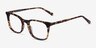Gabor Brown Tortoise AcetateEyeglass Frames from EyeBuyDirect, Angle View