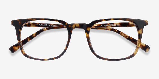 Gabor Brown Tortoise AcetateEyeglass Frames from EyeBuyDirect, Closed View